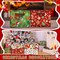 3 Pack Christmas Storage Bin Collapsible Large Christmas Storage Baskets for Gifts Empty Candy Holiday Decor Canvas Laundry Basket Foldable Storage Box with Handle for Office Home Bedroom Clothes